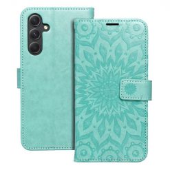 Peňaženkové puzdro Mezzo mandala zelené – Samsung Galaxy A54 5G | Lacné Kryty Lacné Kryty | Peňaženkové puzdro Mezzo mandala zelené – Samsung Galaxy A54 5G | Lacné Kryty