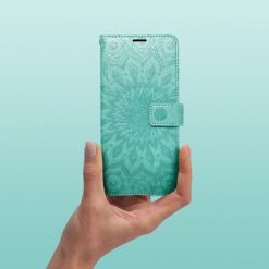 Peňaženkové puzdro Mezzo mandala zelené – Samsung Galaxy A54 5G | Lacné Kryty Lacné Kryty | Peňaženkové puzdro Mezzo mandala zelené – Samsung Galaxy A54 5G | Lacné Kryty