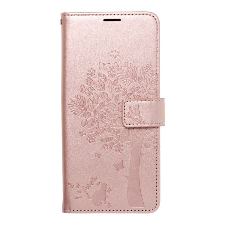 Peňaženkové puzdro Mezzo tree ružové – Samsung Galaxy A54 5G