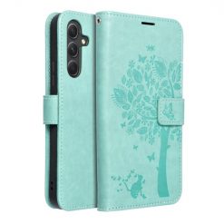 Lacné Kryty | Peňaženkové puzdro Mezzo tree zelené – Samsung Galaxy A54 5G | Lacné Kryty