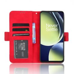 Lacné Kryty | Peňaženkové puzdro Slots case červené – OnePlus Nord CE 3 Lite 5G | Lacné Kryty