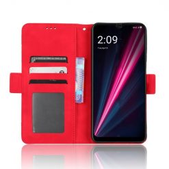 Lacné Kryty | Peňaženkové puzdro Slots case červené – T Phone Pro / T Phone Pro (2023) | Lacné Kryty