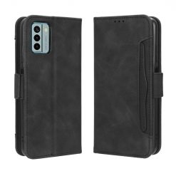 Lacné Kryty | Peňaženkové puzdro Slots case čierne – Nokia G22 | Lacné Kryty