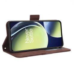 Lacné Kryty | Peňaženkové puzdro Slots case hnedé – OnePlus Nord CE 3 Lite 5G | Lacné Kryty