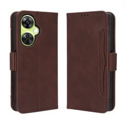 Lacné Kryty | Peňaženkové puzdro Slots case hnedé – OnePlus Nord CE 3 Lite 5G | Lacné Kryty