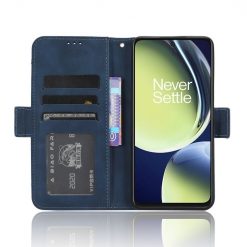 Lacné Kryty | Peňaženkové puzdro Slots case modré – OnePlus Nord CE 3 Lite 5G | Lacné Kryty