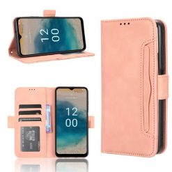 Peňaženkové puzdro Slots case ružové – Nokia G22 | Lacné Kryty Lacné Kryty | Peňaženkové puzdro Slots case ružové – Nokia G22 | Lacné Kryty