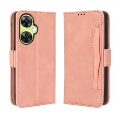 Lacné Kryty | Peňaženkové puzdro Slots case ružové – OnePlus Nord CE 3 Lite 5G | Lacné Kryty