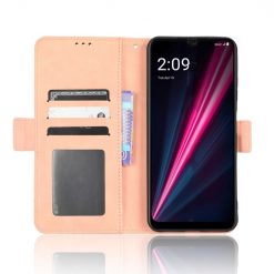 Lacné Kryty | Peňaženkové puzdro Slots case ružové – T Phone Pro / T Phone Pro (2023) | Lacné Kryty