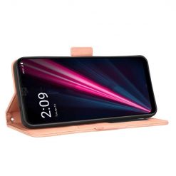 Lacné Kryty | Peňaženkové puzdro Slots case ružové – T Phone Pro / T Phone Pro (2023) | Lacné Kryty