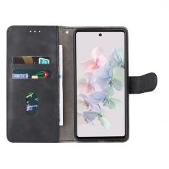 Lacné Kryty | Peňaženkové puzdro Solid čierne – Google Pixel 7 5G | Lacné Kryty