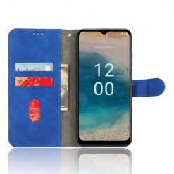 Lacné Kryty | Peňaženkové puzdro Solid modré – Nokia G22 | Lacné Kryty