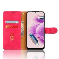 Lacné Kryty | Peňaženkové puzdro Solid ružové – Xiaomi Redmi Note 12S | Lacné Kryty