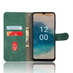 Peňaženkové puzdro Solid zelené – Nokia G22 | Lacné Kryty Lacné Kryty | Peňaženkové puzdro Solid zelené – Nokia G22 | Lacné Kryty