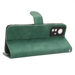 Lacné Kryty | Peňaženkové puzdro Solid zelené – Xiaomi Redmi Note 12S | Lacné Kryty
