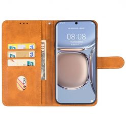 Lacné Kryty | Peňaženkové puzdro Splendid case hnedé – Huawei P60 Pro | Lacné Kryty