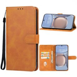 Lacné Kryty | Peňaženkové puzdro Splendid case hnedé – Huawei P60 Pro | Lacné Kryty