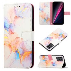 Knižkové puzdro Marble Pattern case biele – T Phone Pro / T Phone Pro (2023) | Lacné Kryty Lacné Kryty | Knižkové puzdro Marble Pattern case biele – T Phone Pro / T Phone Pro (2023) | Lacné Kryty