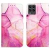 Lacné Kryty | Knižkové puzdro Marble Pattern case zelené – T Phone Pro / T Phone Pro (2023) | Lacné Kryty