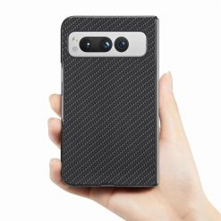 Lacné Kryty | Kryt Carbon Fiber čierny – Google Pixel Fold | Lacné Kryty