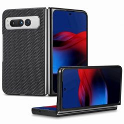 Lacné Kryty | Kryt Carbon Fiber čierny – Google Pixel Fold | Lacné Kryty