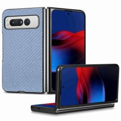 Lacné Kryty | Kryt Carbon Fiber modrý – Google Pixel Fold | Lacné Kryty