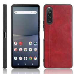 Lacné Kryty | Kryt Shockproof Sewing Cow Pattern červený – Sony Xperia 10 V | Lacné Kryty