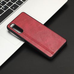 Lacné Kryty | Kryt Shockproof Sewing Cow Pattern červený – Sony Xperia 10 V | Lacné Kryty