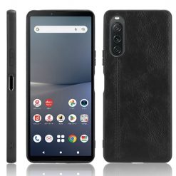 Lacné Kryty | Kryt Shockproof Sewing Cow Pattern čierny – Sony Xperia 10 V | Lacné Kryty