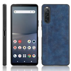 Lacné Kryty | Kryt Shockproof Sewing Cow Pattern modrý – Sony Xperia 10 V | Lacné Kryty