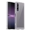 Lacné Kryty | Peňaženkové puzdro Embossing Pattern Stitchy case červené – Sony Xperia 1 V | Lacné Kryty