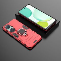 Lacné Kryty | Odolný kryt Ring Armor červený – Huawei Nova 11i | Lacné Kryty