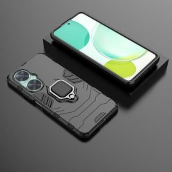 Lacné Kryty | Odolný kryt Ring Armor čierny – Huawei Nova 11i | Lacné Kryty