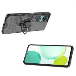Lacné Kryty | Odolný kryt Ring Armor čierny – Huawei Nova 11i | Lacné Kryty