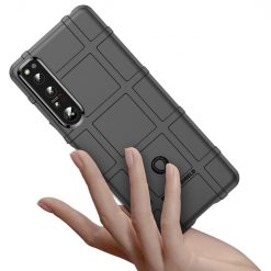 Odolný kryt Rugged Shield čierny – Sony Xperia 1 V | Lacné Kryty Lacné Kryty | Odolný kryt Rugged Shield čierny – Sony Xperia 1 V | Lacné Kryty