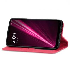 Lacné Kryty | Peňaženkové puzdro Business case červené – T Phone Pro / T Phone Pro (2023) | Lacné Kryty