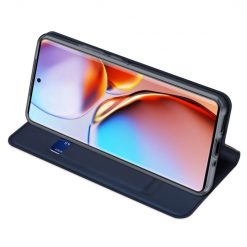 Lacné Kryty | Peňaženkové puzdro Dux Ducis Skin Pro modré – Motorola Edge 40 Pro | Lacné Kryty