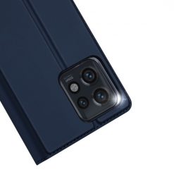 Lacné Kryty | Peňaženkové puzdro Dux Ducis Skin Pro modré – Motorola Edge 40 Pro | Lacné Kryty