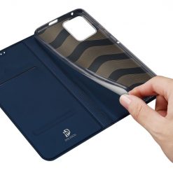 Lacné Kryty | Peňaženkové puzdro Dux Ducis Skin Pro modré – Motorola Edge 40 Pro | Lacné Kryty