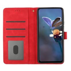 Peňaženkové puzdro Embossing Pattern Kvety červené – Xiaomi Redmi Note 12S | Lacné Kryty Lacné Kryty | Peňaženkové puzdro Embossing Pattern Kvety červené – Xiaomi Redmi Note 12S | Lacné Kryty