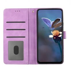 Peňaženkové puzdro Embossing Pattern Kvety fialové – Xiaomi Redmi Note 12S | Lacné Kryty Lacné Kryty | Peňaženkové puzdro Embossing Pattern Kvety fialové – Xiaomi Redmi Note 12S | Lacné Kryty
