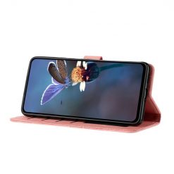 Peňaženkové puzdro Embossing Pattern Kvety ružové – Xiaomi Redmi Note 12S | Lacné Kryty Lacné Kryty | Peňaženkové puzdro Embossing Pattern Kvety ružové – Xiaomi Redmi Note 12S | Lacné Kryty