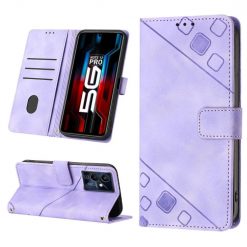 Peňaženkové puzdro Embossing Pattern Square fialové – Infinix Note 12 Pro 5G | Lacné Kryty Lacné Kryty | Peňaženkové puzdro Embossing Pattern Square fialové – Infinix Note 12 Pro 5G | Lacné Kryty
