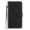Lacné Kryty | Peňaženkové puzdro Embossing Pattern Stitchy case modré – Sony Xperia 1 V | Lacné Kryty