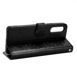Peňaženkové puzdro Honeycomb Dot Texture Case čierne – Sony Xperia 10 V | Lacné Kryty Lacné Kryty | Peňaženkové puzdro Honeycomb Dot Texture Case čierne – Sony Xperia 10 V | Lacné Kryty