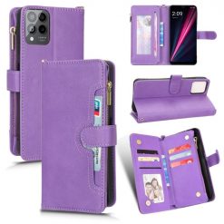 Peňaženkové puzdro Litchi Wallet case fialové – T Phone Pro / T Phone Pro (2023) | Lacné Kryty Lacné Kryty | Peňaženkové puzdro Litchi Wallet case fialové – T Phone Pro / T Phone Pro (2023) | Lacné Kryty