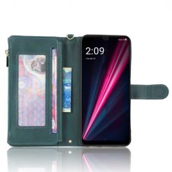 Peňaženkové puzdro Litchi Wallet case zelené – T Phone Pro / T Phone Pro (2023) | Lacné Kryty Lacné Kryty | Peňaženkové puzdro Litchi Wallet case zelené – T Phone Pro / T Phone Pro (2023) | Lacné Kryty