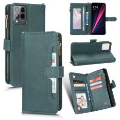 Peňaženkové puzdro Litchi Wallet case zelené – T Phone Pro / T Phone Pro (2023) | Lacné Kryty Lacné Kryty | Peňaženkové puzdro Litchi Wallet case zelené – T Phone Pro / T Phone Pro (2023) | Lacné Kryty