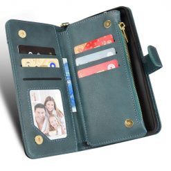 Peňaženkové puzdro Litchi Wallet case zelené – T Phone Pro / T Phone Pro (2023) | Lacné Kryty Lacné Kryty | Peňaženkové puzdro Litchi Wallet case zelené – T Phone Pro / T Phone Pro (2023) | Lacné Kryty