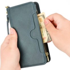 Peňaženkové puzdro Litchi Wallet case zelené – T Phone Pro / T Phone Pro (2023) | Lacné Kryty Lacné Kryty | Peňaženkové puzdro Litchi Wallet case zelené – T Phone Pro / T Phone Pro (2023) | Lacné Kryty